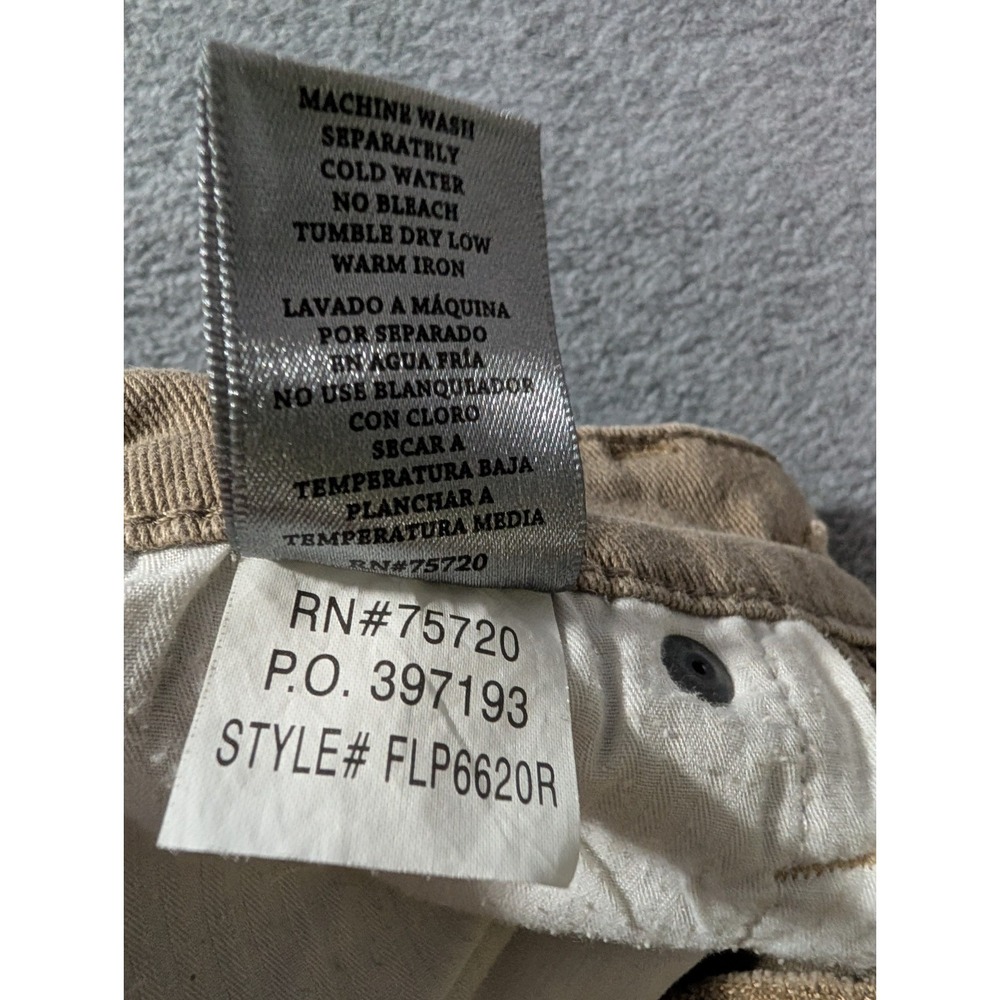 BKE Jake Straight Leg Jeans Mens 31R Beige Khaki Stretch Denim Pants - Picture 9 of 10